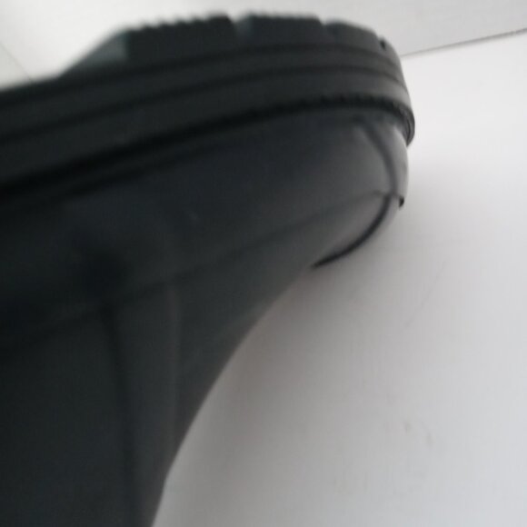 Hunter Navy Blue Ankle Booties Rubber Original Wellie Galosh Rain Boots Women 7 - Picture 16 of 16